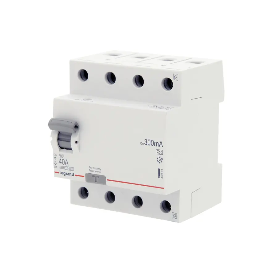 Legrand diffentieelschakelaar 4-polig 40 A 300 mA