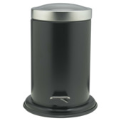 Poubelle à pédale Sealskin Acero 3 L noir