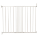 Barrière d'escalier Daan métal blanc 60-107 cm