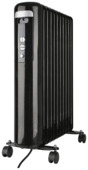 Radiateur à bain d'huile Handson 11 éléments 2500 W noir