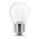 Ampoule sphérique LED Philips E27 mat 60 W blanc froid