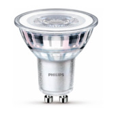 Spot LED GU10 Philips 5 W blanc chaud 3 pièces