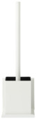 Ensemble brosse WC suspendu Allibert Loft Game blanc