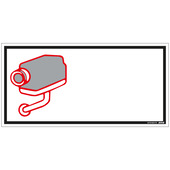 Pickup bord 15x30 cm camerabewaking