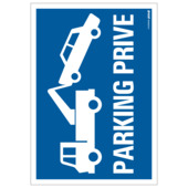 Pickup bord 23x33 cm parking privé