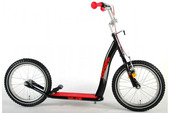 Trottinette Volare noir/rouge