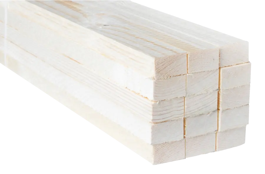 Lot avantageux de sapin brut FSC 19x32 mm 210 cm 15 pièces