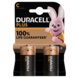 Pile alcaline Duracell Plus C 2 pièces