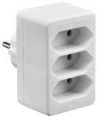 Domino 3 prises Handson blanc