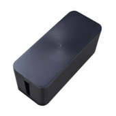 Boîte de rangement pour bloc-prises Handson noir