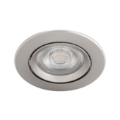 Philips inbouwspot LED Sparkle 1x5W nikkel 2700K