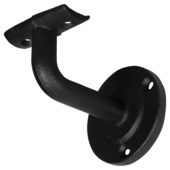 Support de rampe Colchester noir mat