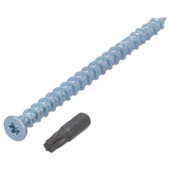 Vis de fixation pour cadre Fischer TX 7,5x92 mm + embout de vissage 8 pièces