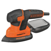 BLACK+DECKER Mouse schuurmachine KA2000-QS 120 W