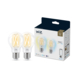 WiZ Connected LED peer E27 60W 2 stuks filament helder koel tot warmwit licht dimbaar