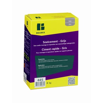 Beamix snelcement 445 grijs 2 kg