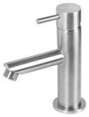 Differnz wastafelkraan met hendel Inox