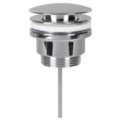 Differnz wastafelafvoerplug Click pop-up chroom