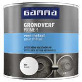 GAMMA metaal grondverf wit 250 ml