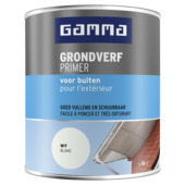 Primer extérieur GAMMA 750 ml blanc