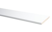 Plinthe modèle droit blanc brillant 75x14 mm 240 cm