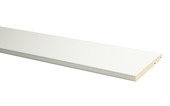 Plinthe modèle droit blanc brillant 120x14 mm 240 cm