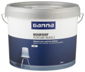 GAMMA muurverf mat 10 L RAL 9001