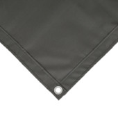 Balkonscherm doek polyester grijs ± 90x500 cm