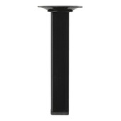 Duraline meubelpoot vierkant zwart 2,5x2,5x15 cm