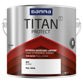 Laque extérieure satinée GAMMA Titan 2,5 L blanc Ral 9016