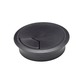 Passe-câbles rond 80 mm pvc noir