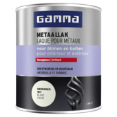 Laque pour métaux brillante GAMMA 750 ml RAL9010 blanc cassé