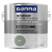 Peinture pour béton mate GAMMA 2,5 L gris