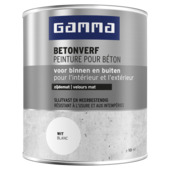 GAMMA betonverf mat 750 ml wit
