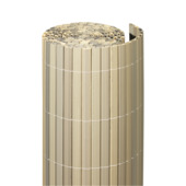 Balkonscherm PVC lichtgrijs ± 180x300 cm