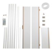 Deurkassement Senza MDF premium white 201,5x16,5x1,5 cm