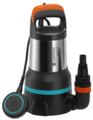Pompe d'évacuation eau claire/chargée Gardena 15000