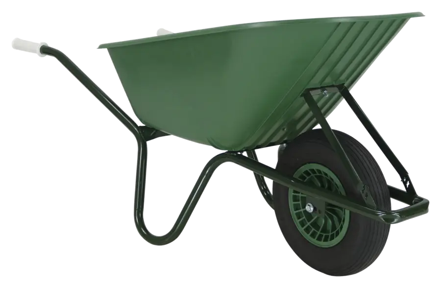 Altrad Fort kruiwagen groen kunststof 100 liter