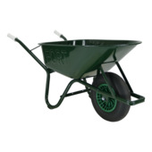 Altrad Fort kruiwagen groen metaal 80 liter