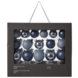 Kerstballen mix glas blauw 42 stuks