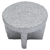 Embout tringle Industriel métal 2 pièces