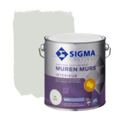 Sigma peinture murale nettoyable mat ral 9016 2,5L