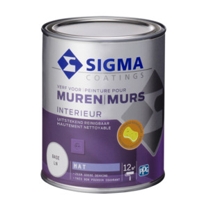 Peinture murale lavable Sigma 1 L base LN