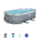 Piscine Pro 424x250x100 cm avec échelle