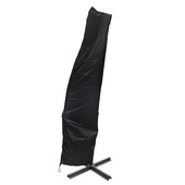 Parasolhoes zweefparasol grijs 300 cm