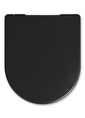 Abattant WC Cedo Tropea Beach noir en D soft-close thermoplast