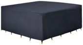 Loungesethoes 250x250x80 cm grijs