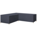 Loungesethoes L-vorm 250X250 cm