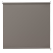 OK rolgordijn lichtdoorlatend grijs 120x150 cm (bxh)