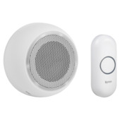 Byron draadloze deurbel op batterijen DBY-23511 bereik 200 m